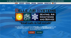 Desktop Screenshot of belleairsystems.com