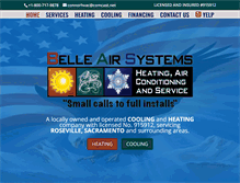 Tablet Screenshot of belleairsystems.com